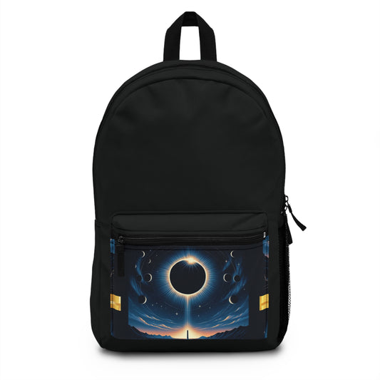 "April 8, 2024 Solar Eclipse Commemorative Backpack - Limited Edition Astronomy Gear"